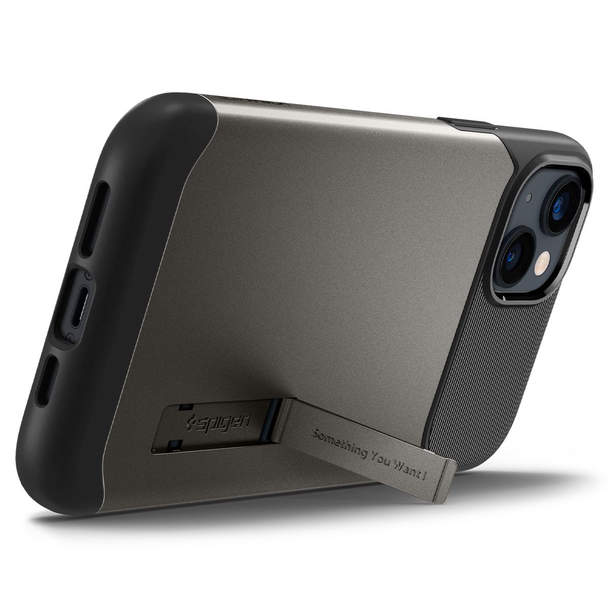 Spigen Slim Armor, gunmetal - iPhone 14 Plus (8)