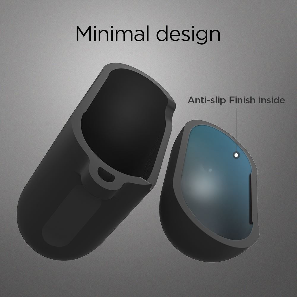Spigen Silicone case, black - AirPods 1/2019 (4)