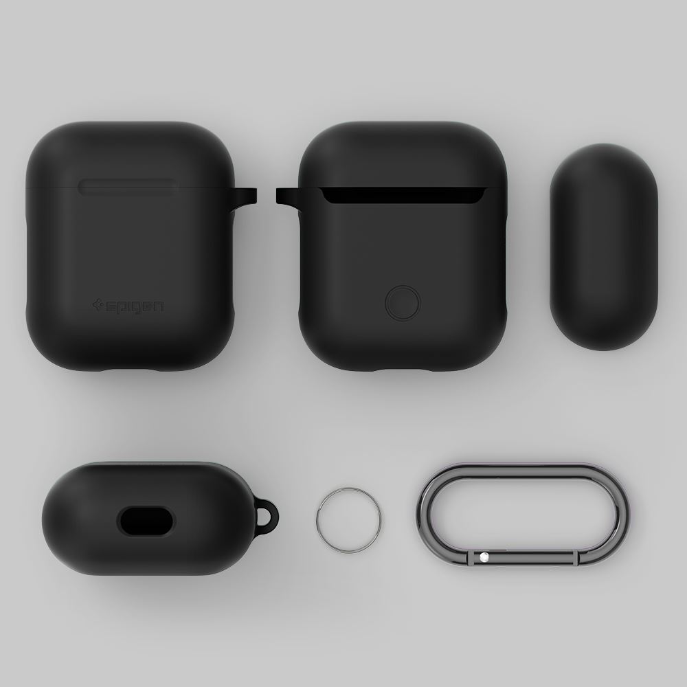 Spigen Silicone case, black - AirPods 1/2019 (5)