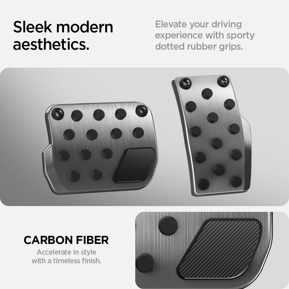 Spigen Tesla Non-Slip Performance Foot Pedal, black - Tesla Model Y/3 (10)