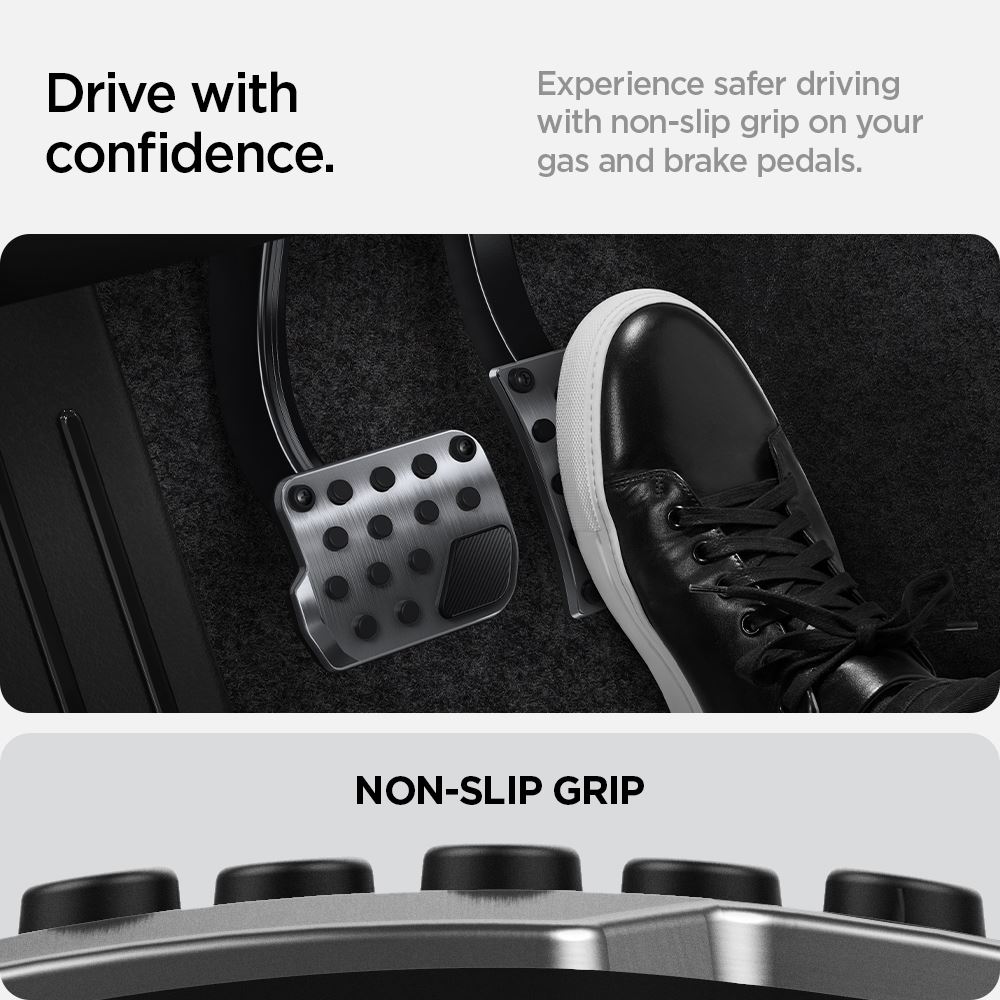 Spigen Tesla Non-Slip Performance Foot Pedal, black - Tesla Model Y/3 (12)