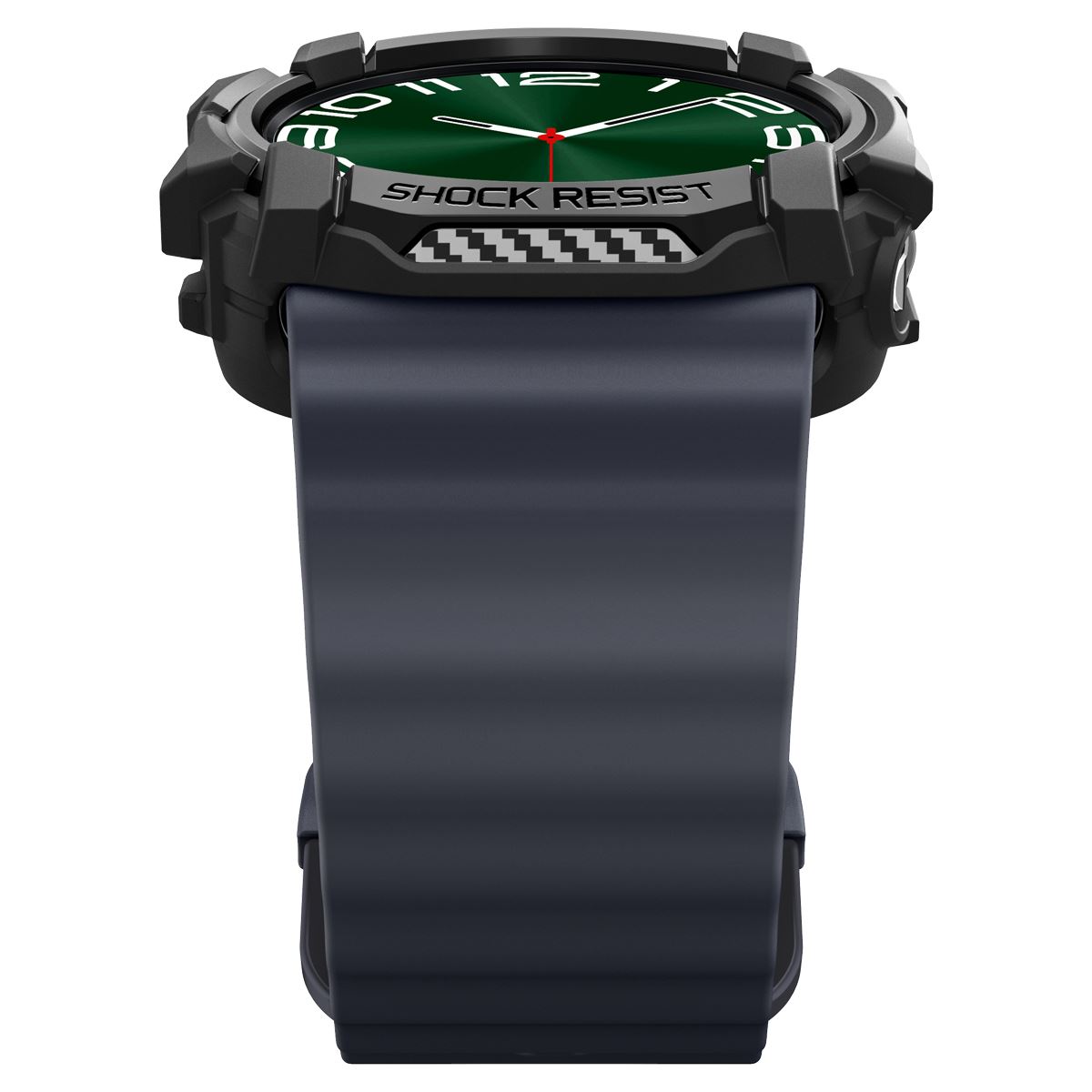 Spigen Rugged Armor, matte black - Samsung Galaxy Watch Ultra (5)