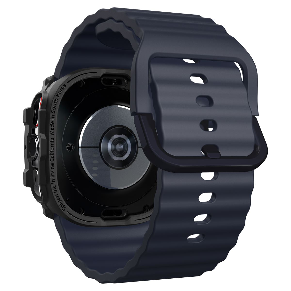 Spigen Rugged Armor, matte black - Samsung Galaxy Watch Ultra (6)