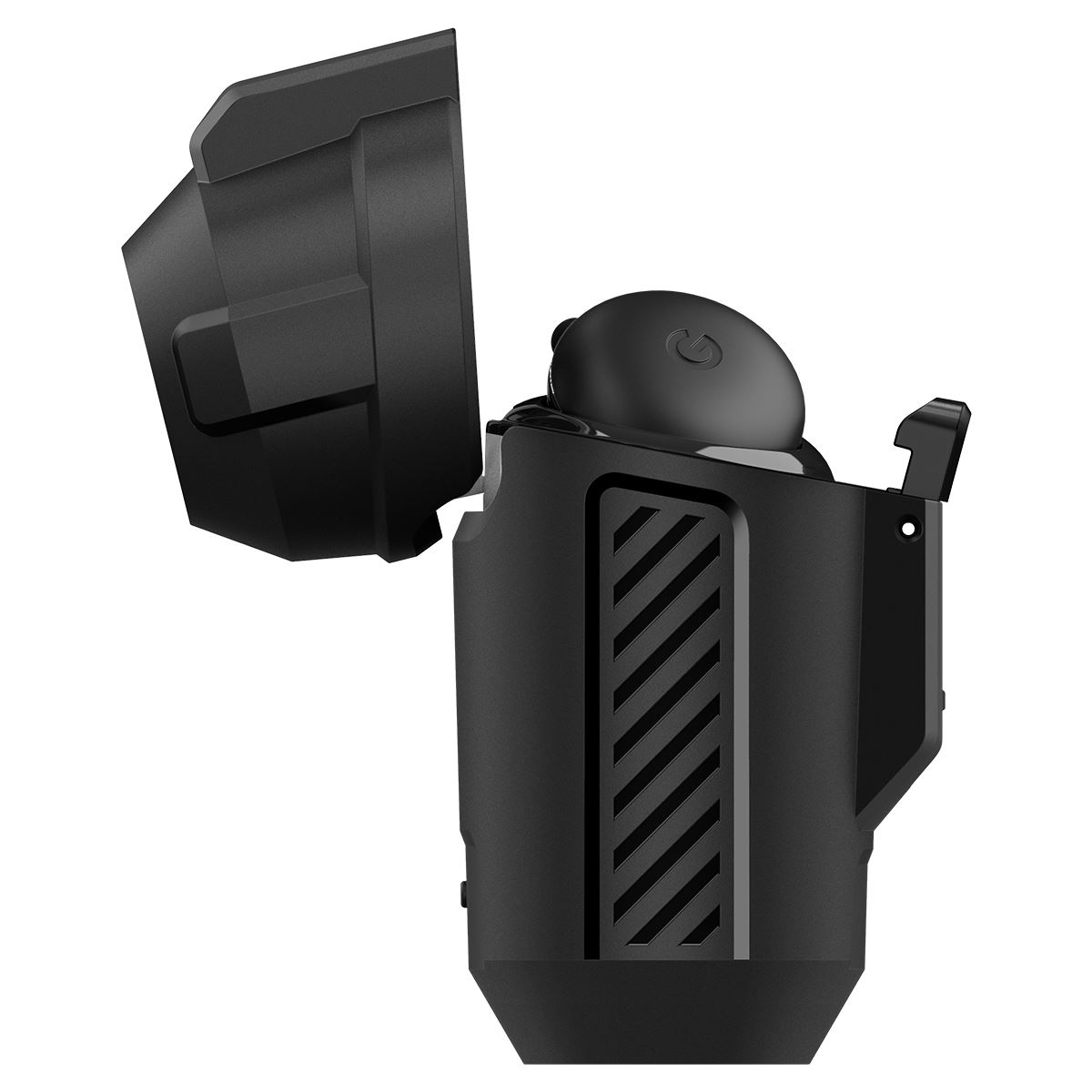 Spigen Lock Fit, matte black - Google Pixel Buds 2a (4)