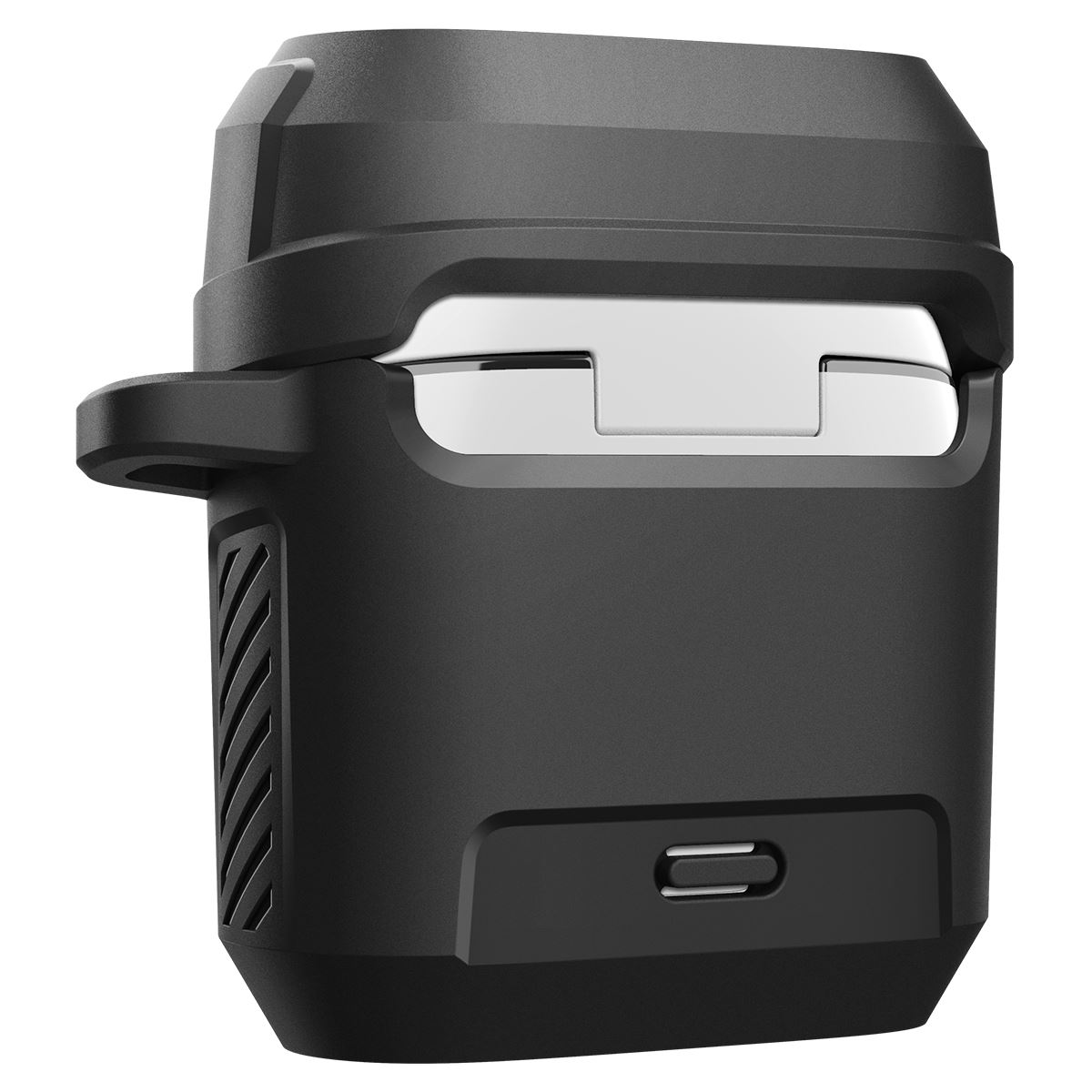 Spigen Lock Fit, matte black - Google Pixel Buds 2a (6)