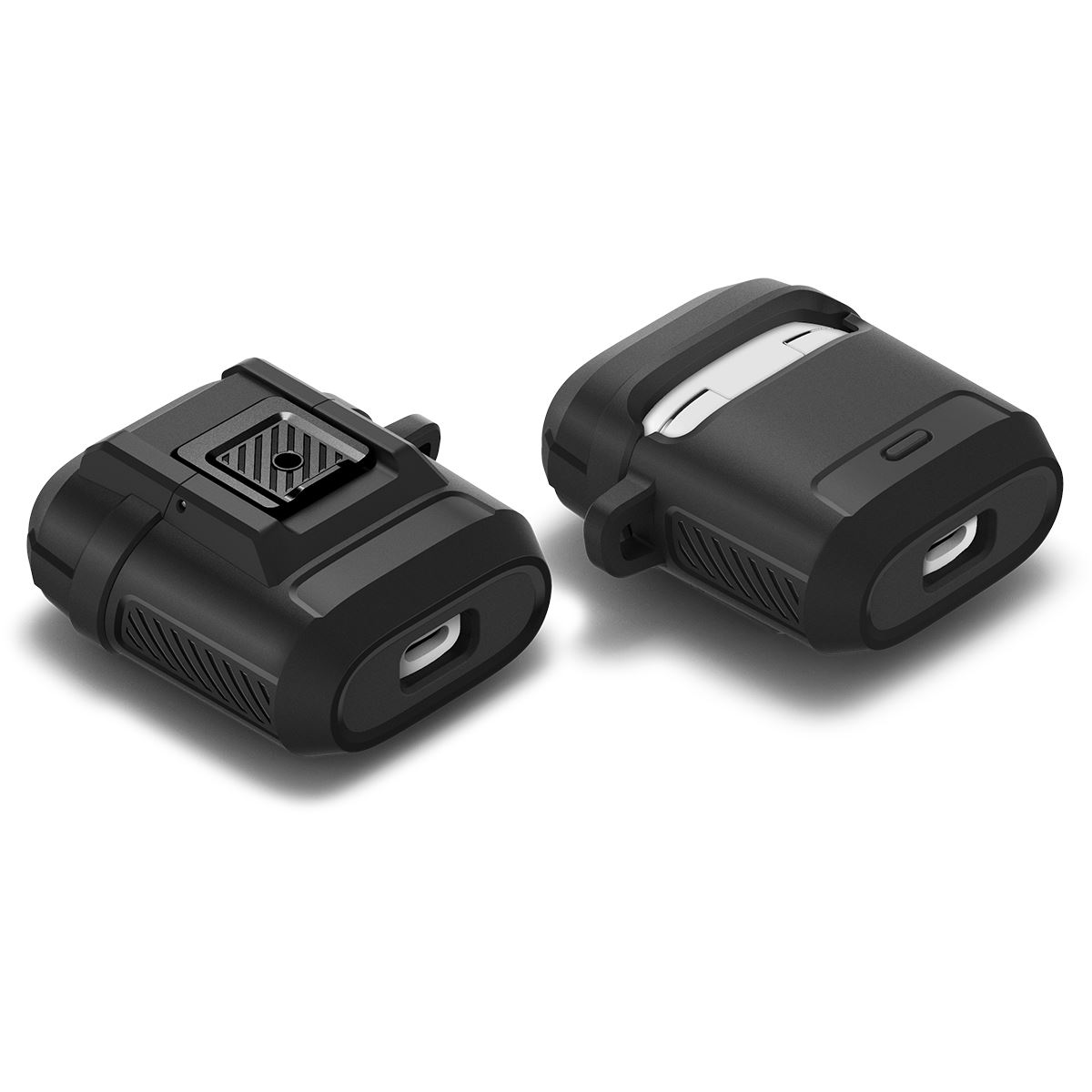 Spigen Lock Fit, matte black - Google Pixel Buds 2a (8)