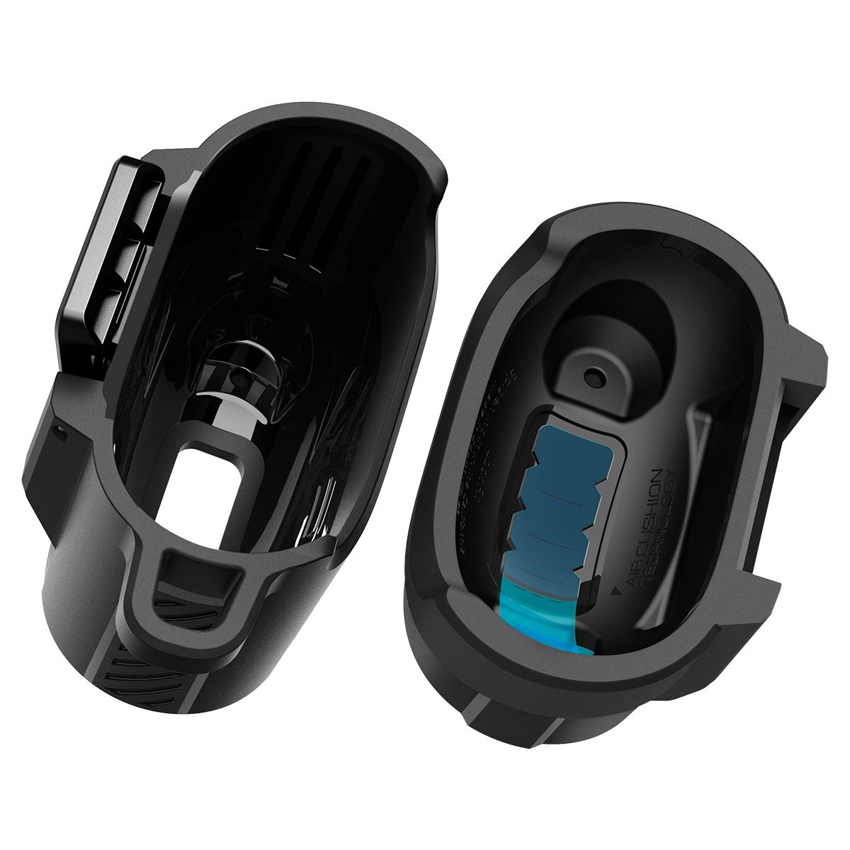 Spigen Lock Fit, matte black - Google Pixel Buds 2a (9)