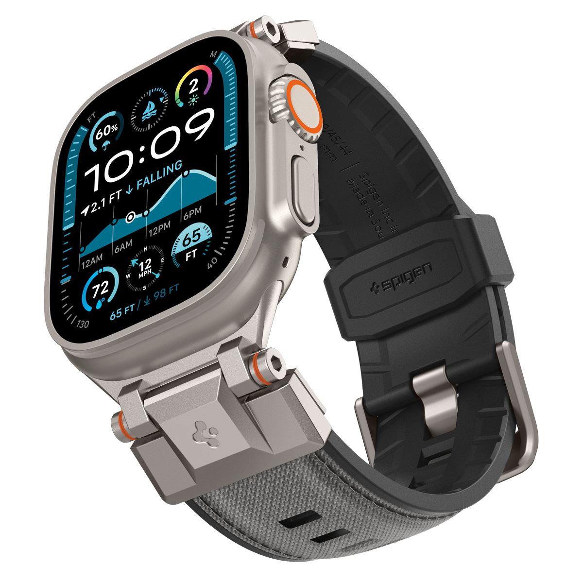 Spigen DuraPro Armor, gray - Apple Watch 49mm/46mm/45mm/44mm  (6)