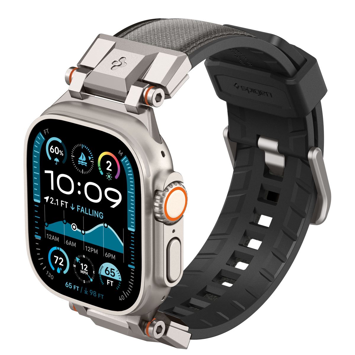 Spigen DuraPro Armor, gray - Apple Watch 49mm/46mm/45mm/44mm  (7)