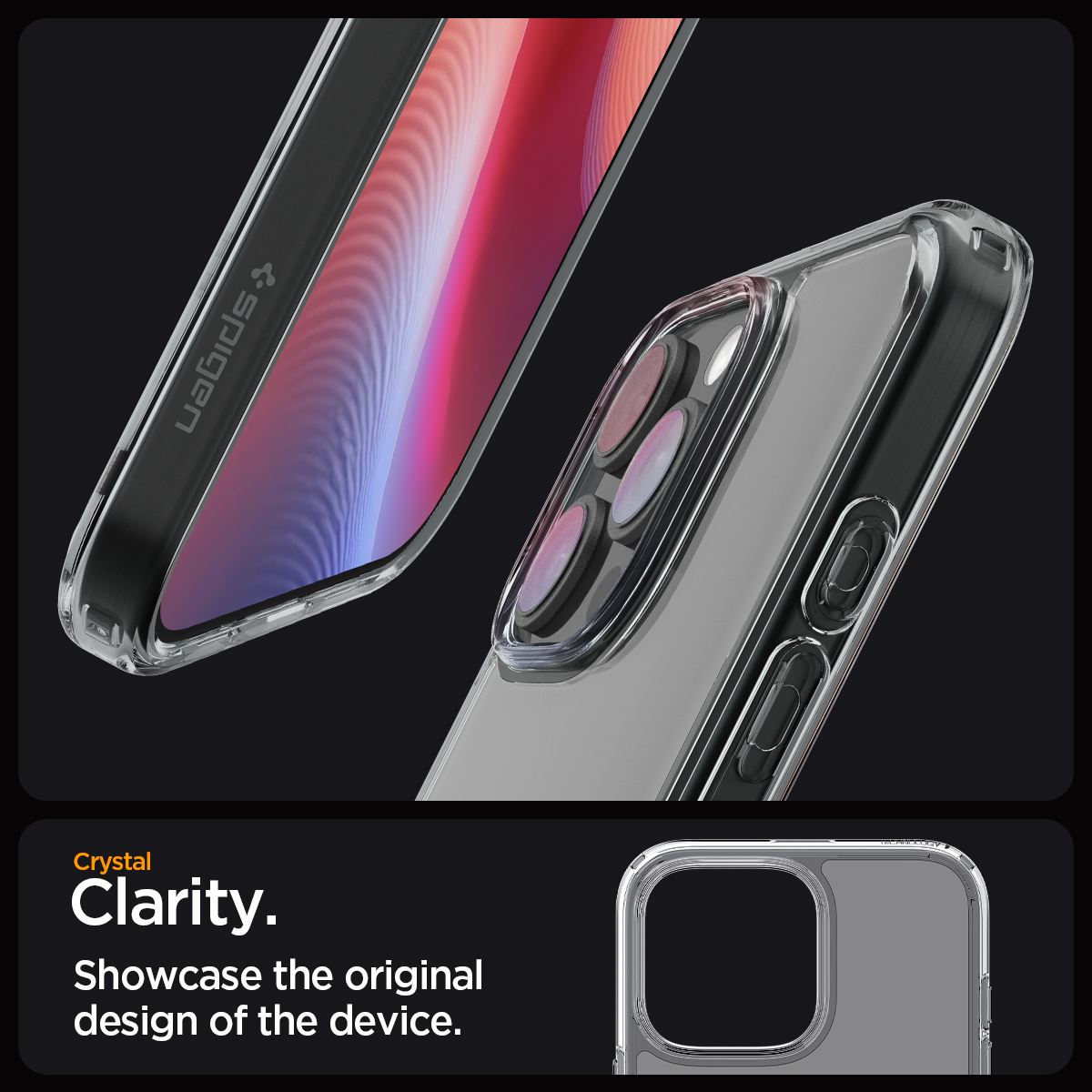 Spigen Ultra Hybrid, space crystal - iPhone 16 Pro Max (10)