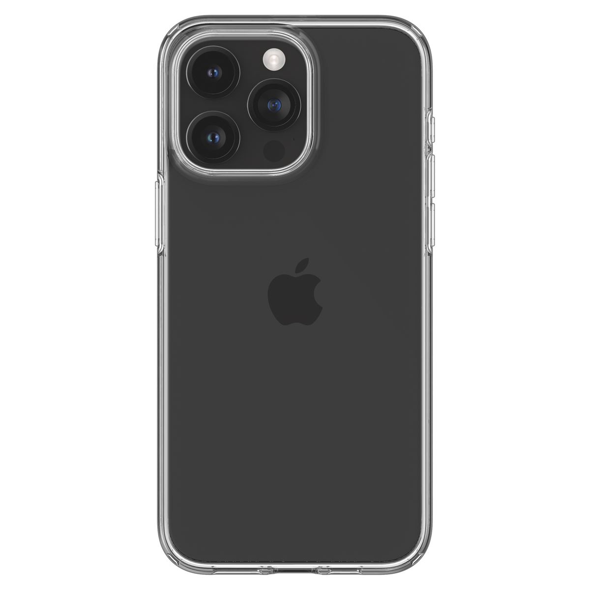 Spigen Crystal Flex, crystal clear - iPhone 15 Pro (2)