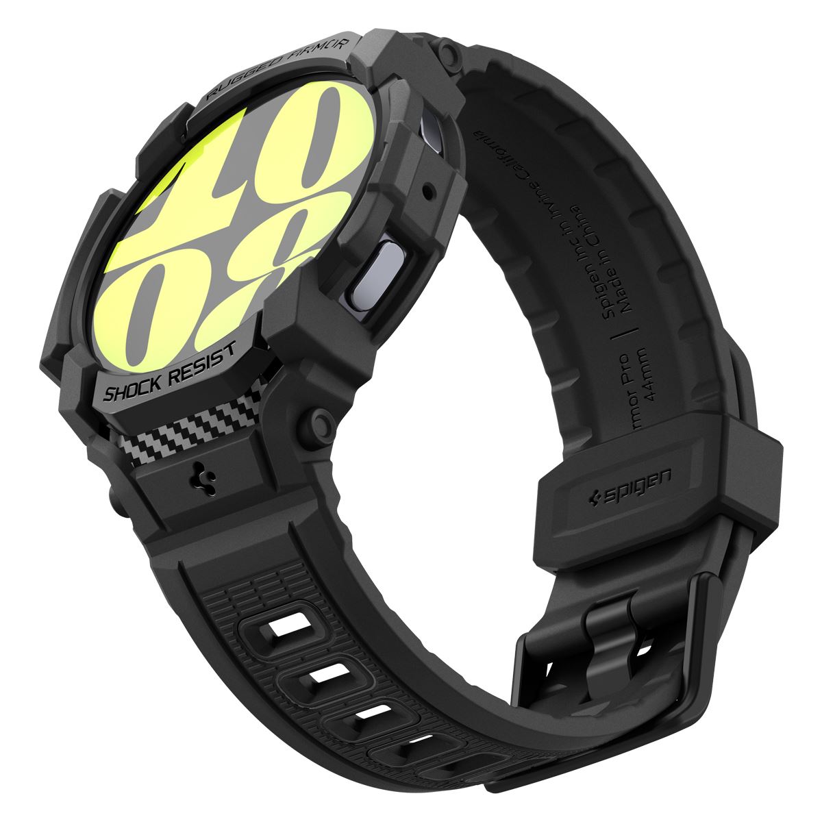 Spigen Rugged Armor Pro, matte black - Samsung Galaxy Watch7 (44mm) (10)
