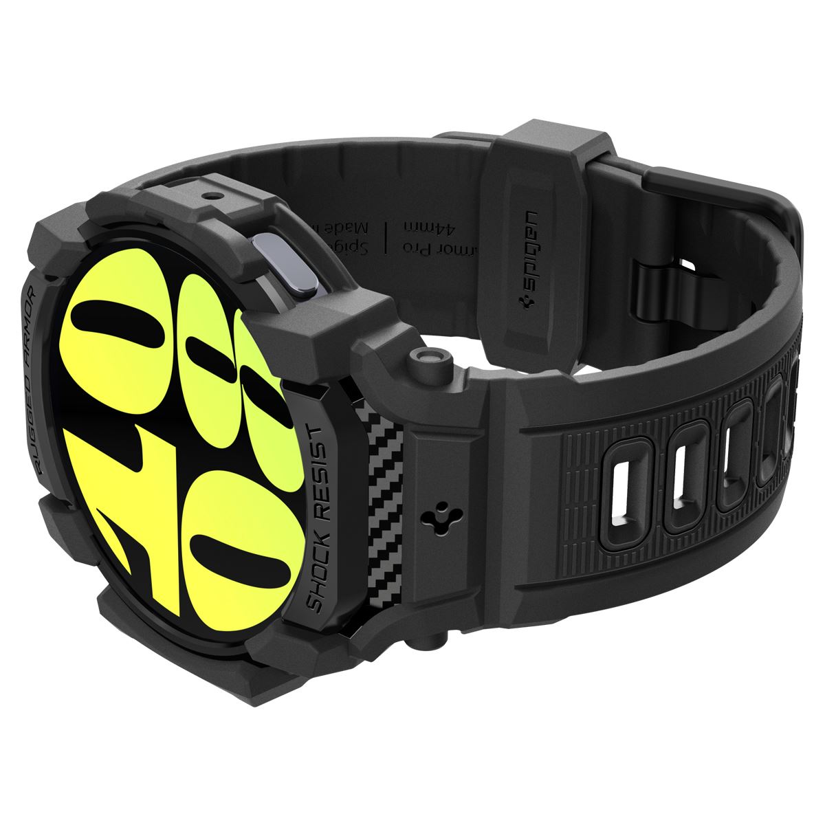 Spigen Rugged Armor Pro, matte black - Samsung Galaxy Watch7 (44mm) (11)