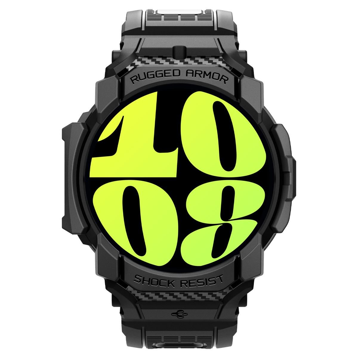 Spigen Rugged Armor Pro, matte black - Samsung Galaxy Watch7 (44mm) (2)