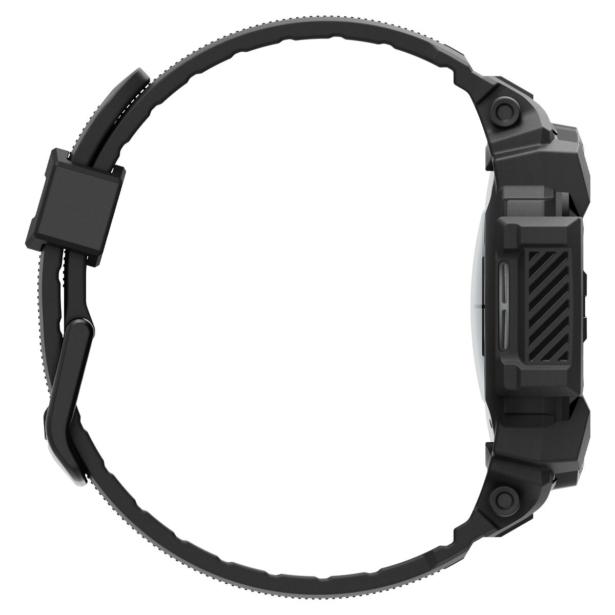 Spigen Rugged Armor Pro, matte black - Samsung Galaxy Watch7 (44mm) (4)