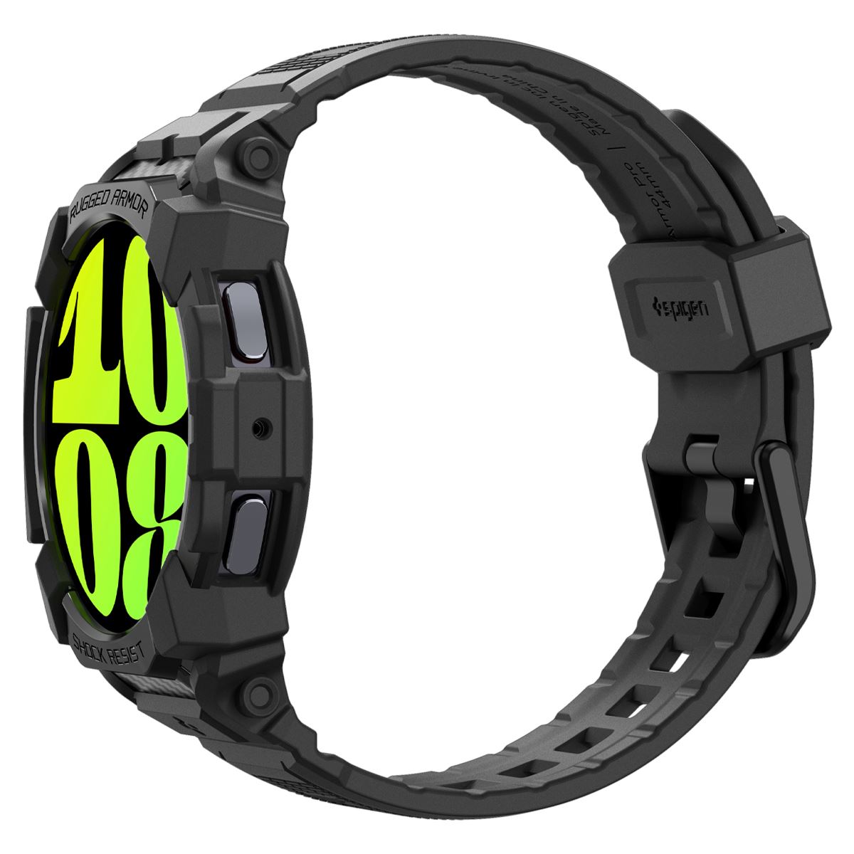 Spigen Rugged Armor Pro, matte black - Samsung Galaxy Watch7 (44mm) (9)
