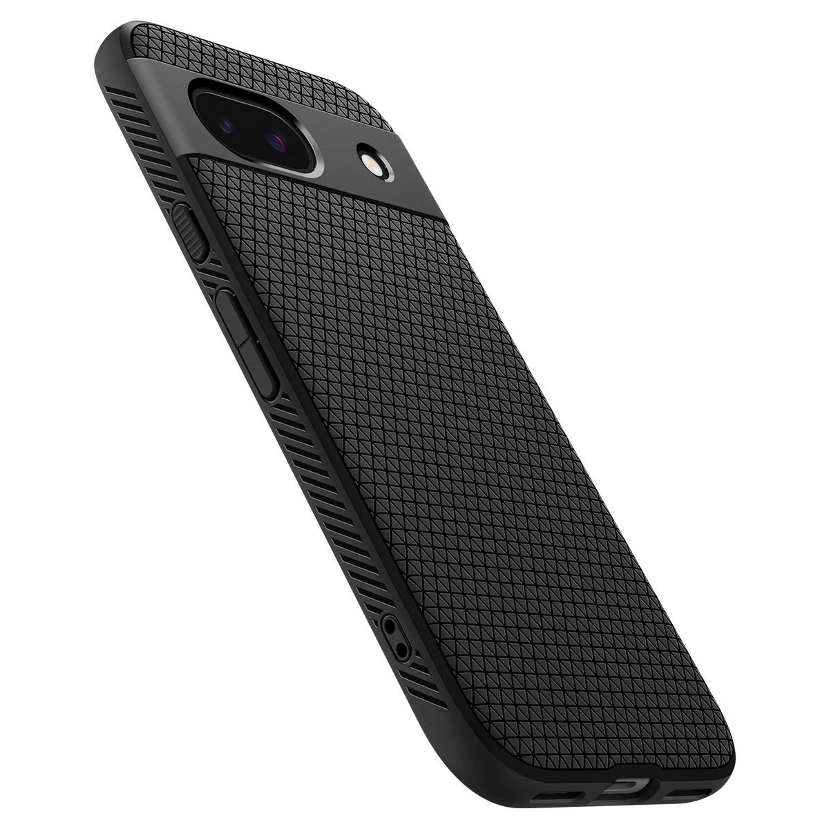 Spigen Liquid Air, matte black - Google Pixel 8a (11)
