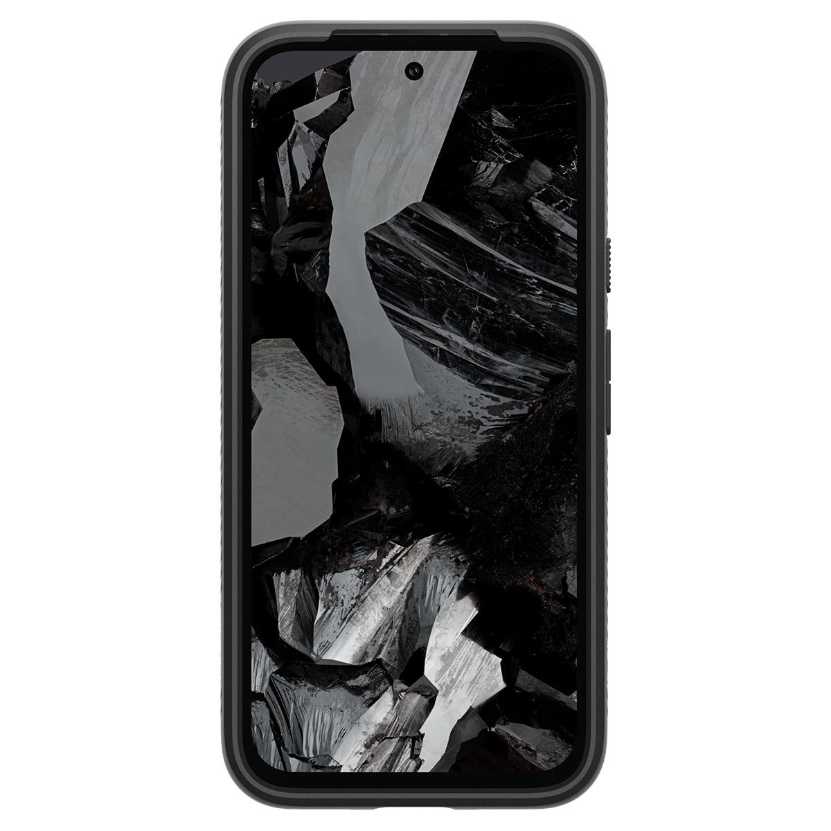 Spigen Liquid Air, matte black - Google Pixel 8a (3)