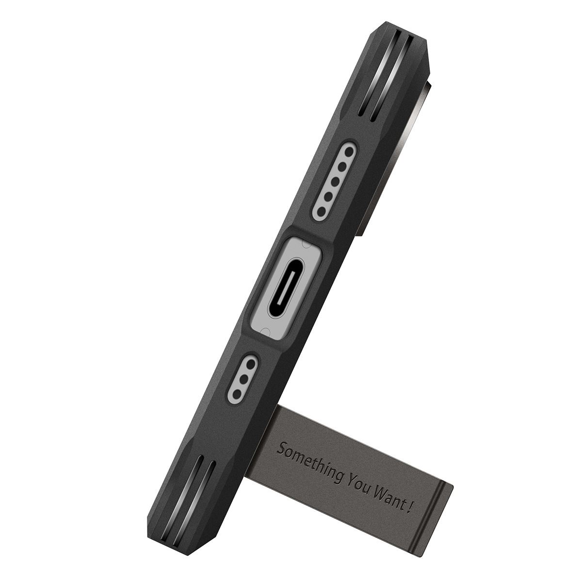 Spigen Tough Armor T MagSafe, gunmetal - iPhone 17 (6)