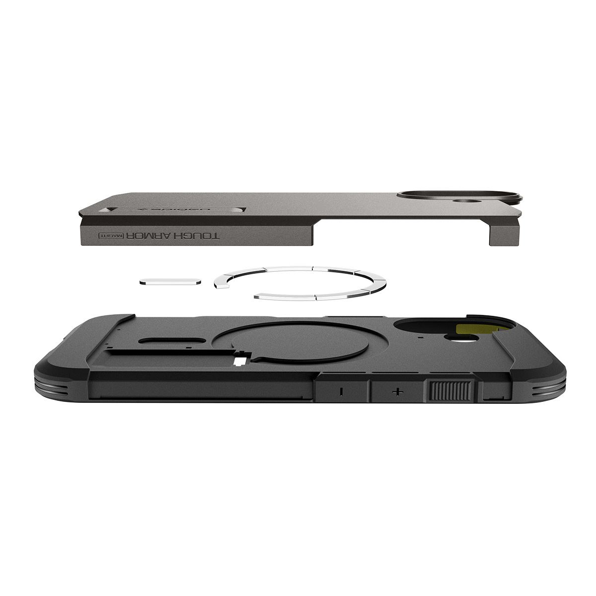 Spigen Tough Armor T MagSafe, gunmetal - iPhone 17 (7)