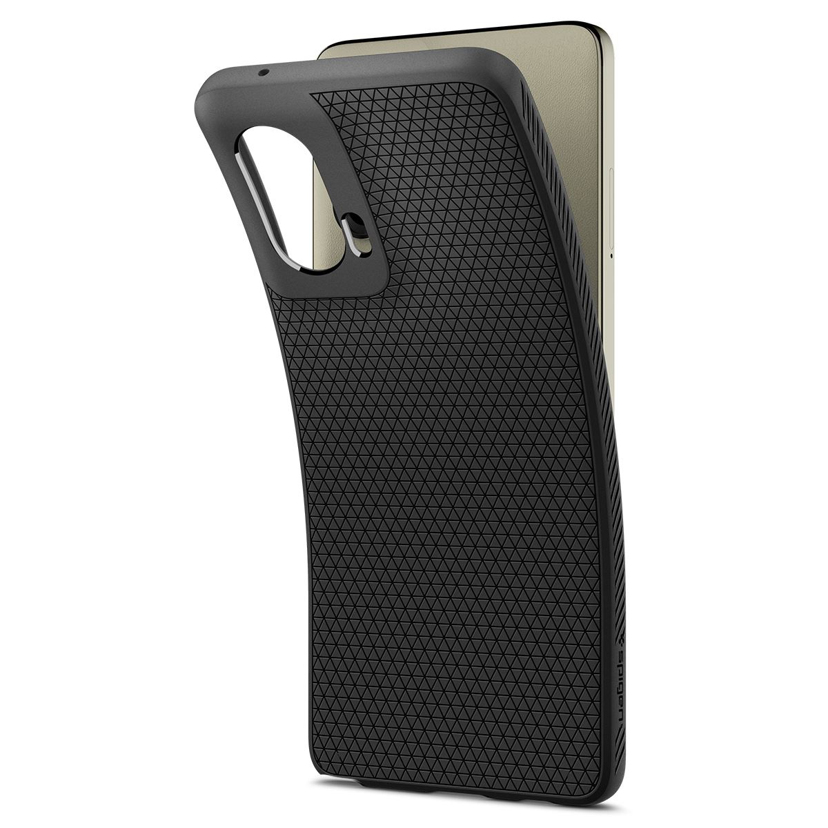 Spigen Liquid Air, matte black - Motorola Moto G Stylus 5G 2024 (6)