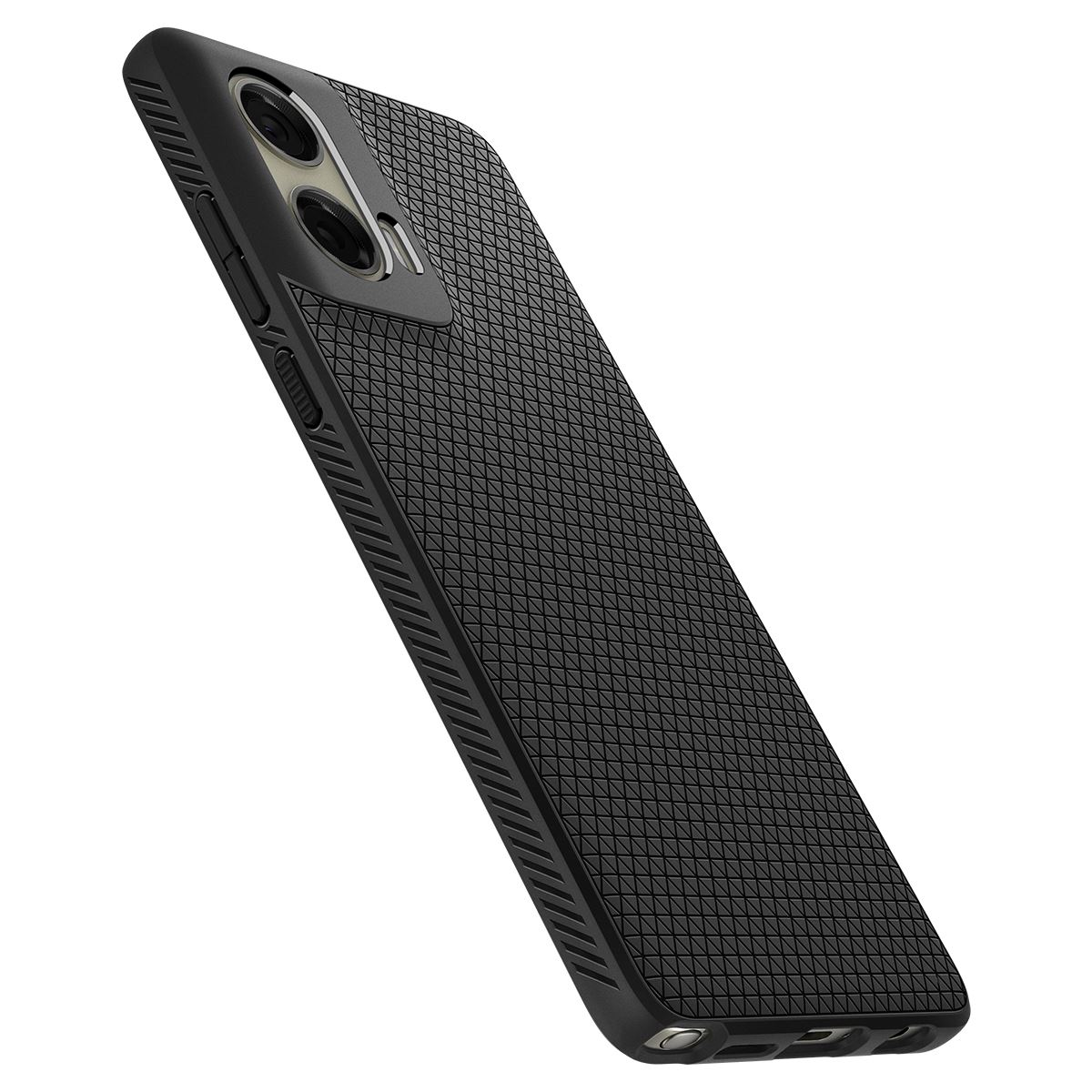 Spigen Liquid Air, matte black - Motorola Moto G Stylus 5G 2024 (9)