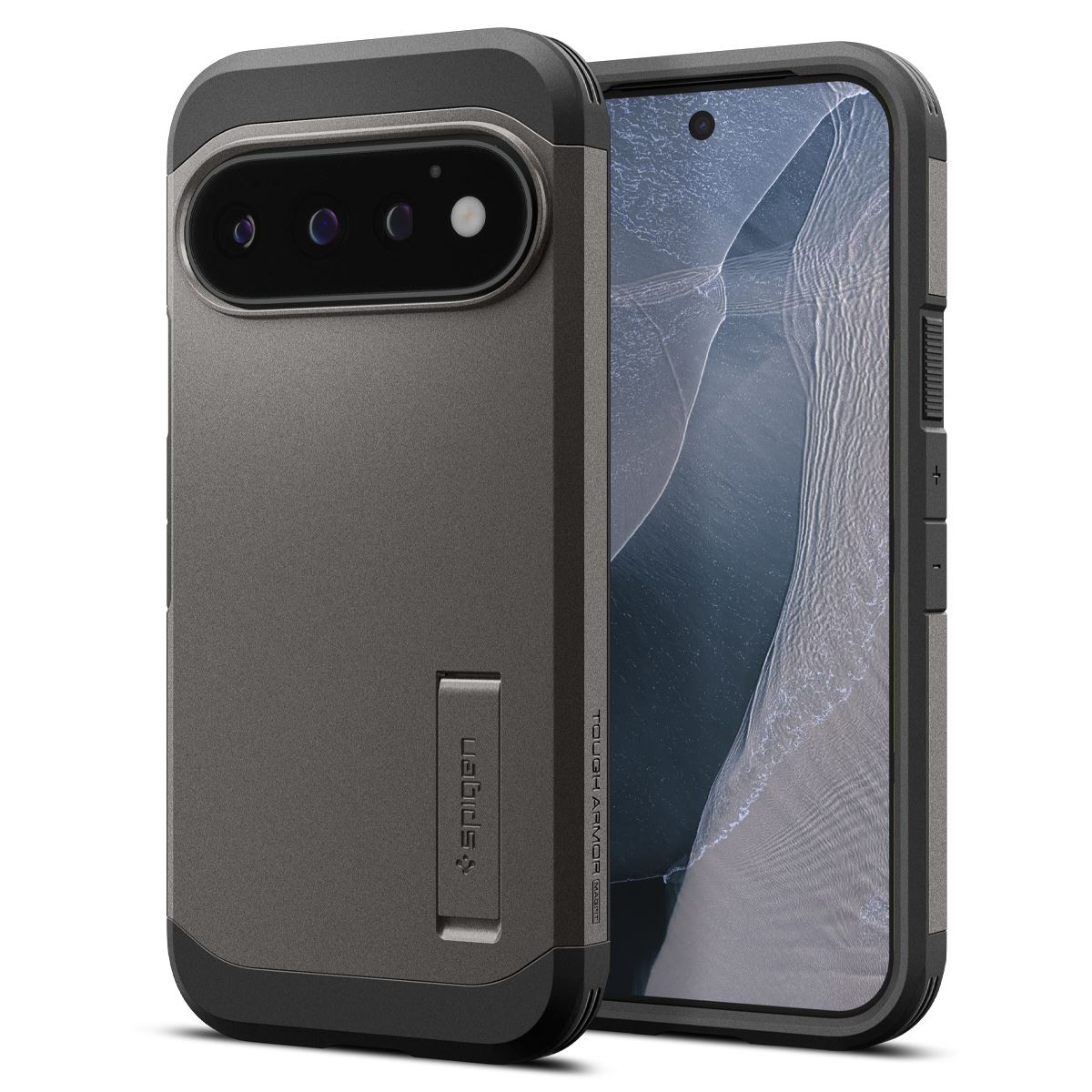 Spigen Tough Armor MagSafe, gunmetal - Google Pixel 11 Pro (3)