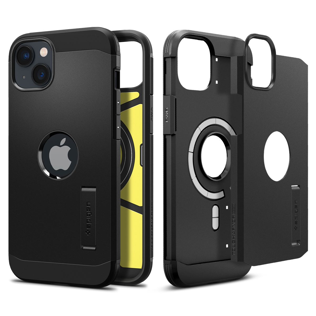 Spigen Tough Armor MagSafe, black - iPhone 14 (1)