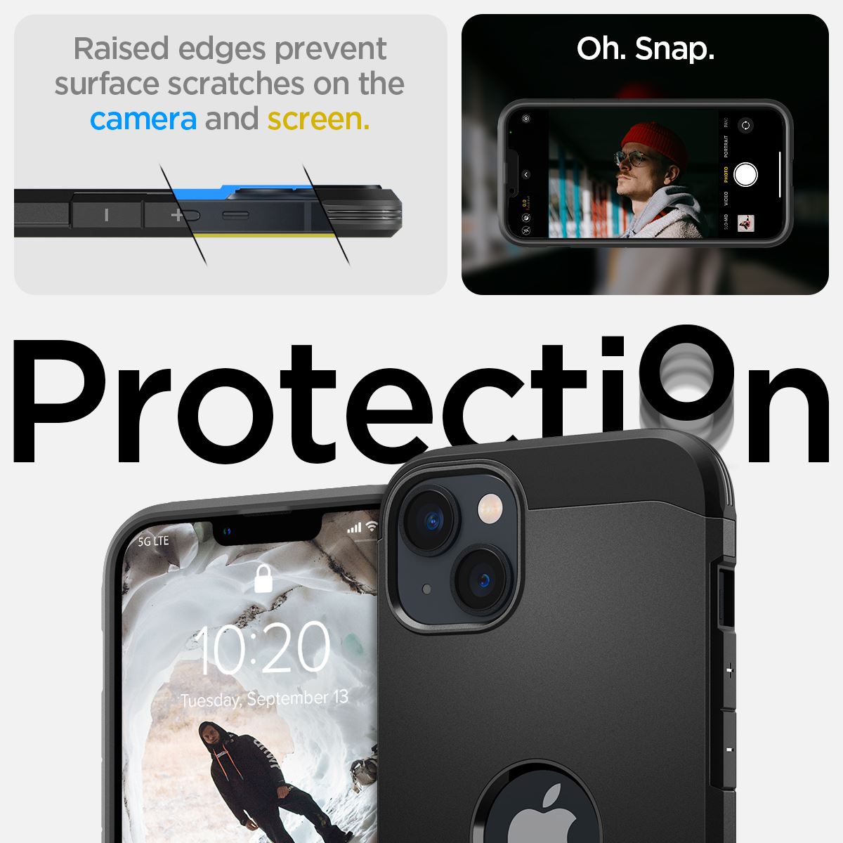 Spigen Tough Armor MagSafe, black - iPhone 14 (13)