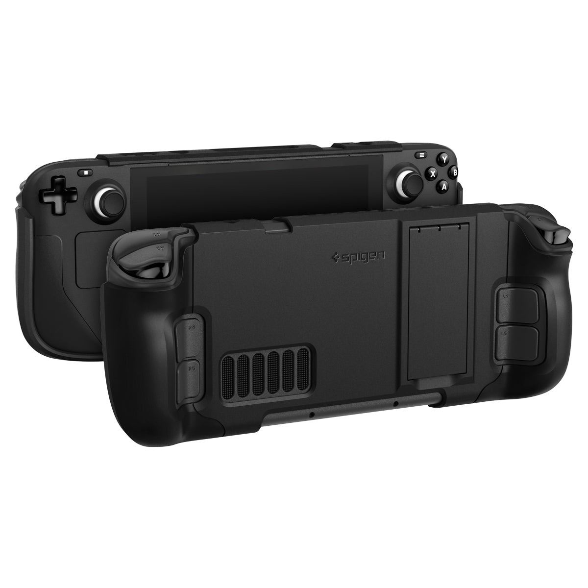 Spigen Thin Fit with Kick Stand, black - Steam Deck (12)