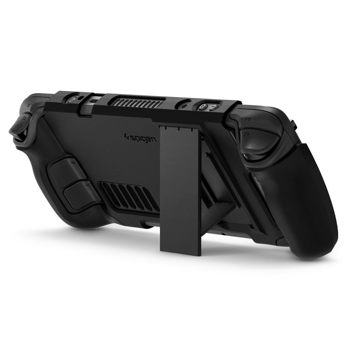 Spigen Thin Fit with Kick Stand, black - Steam Deck (3)