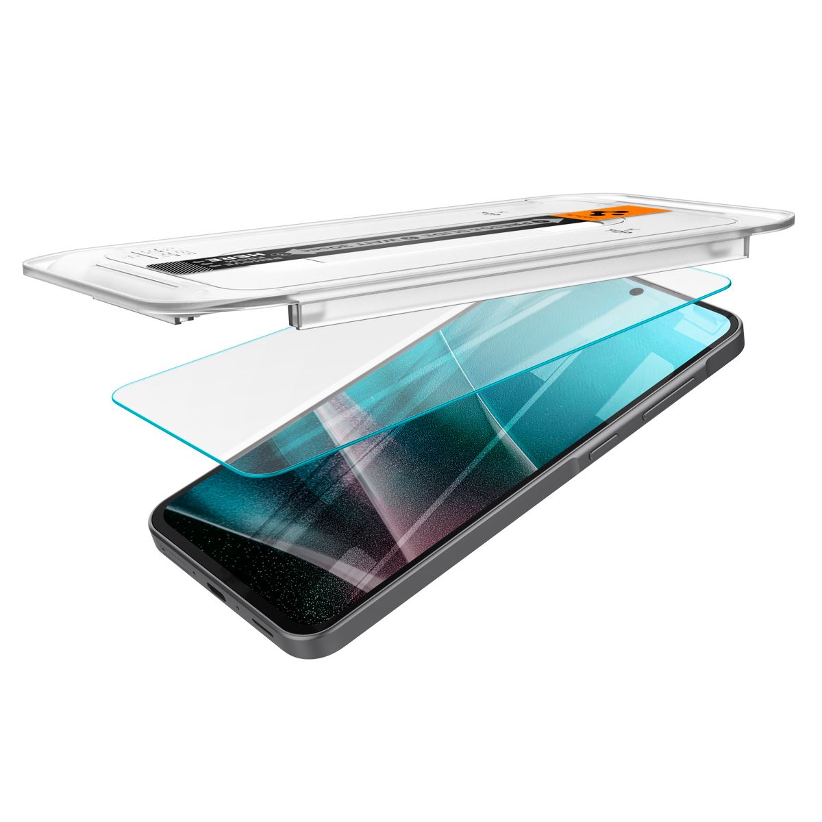 Spigen Glass tR EZ Fit 2 Pack, transparency - Samsung Galaxy A36 5G (6)