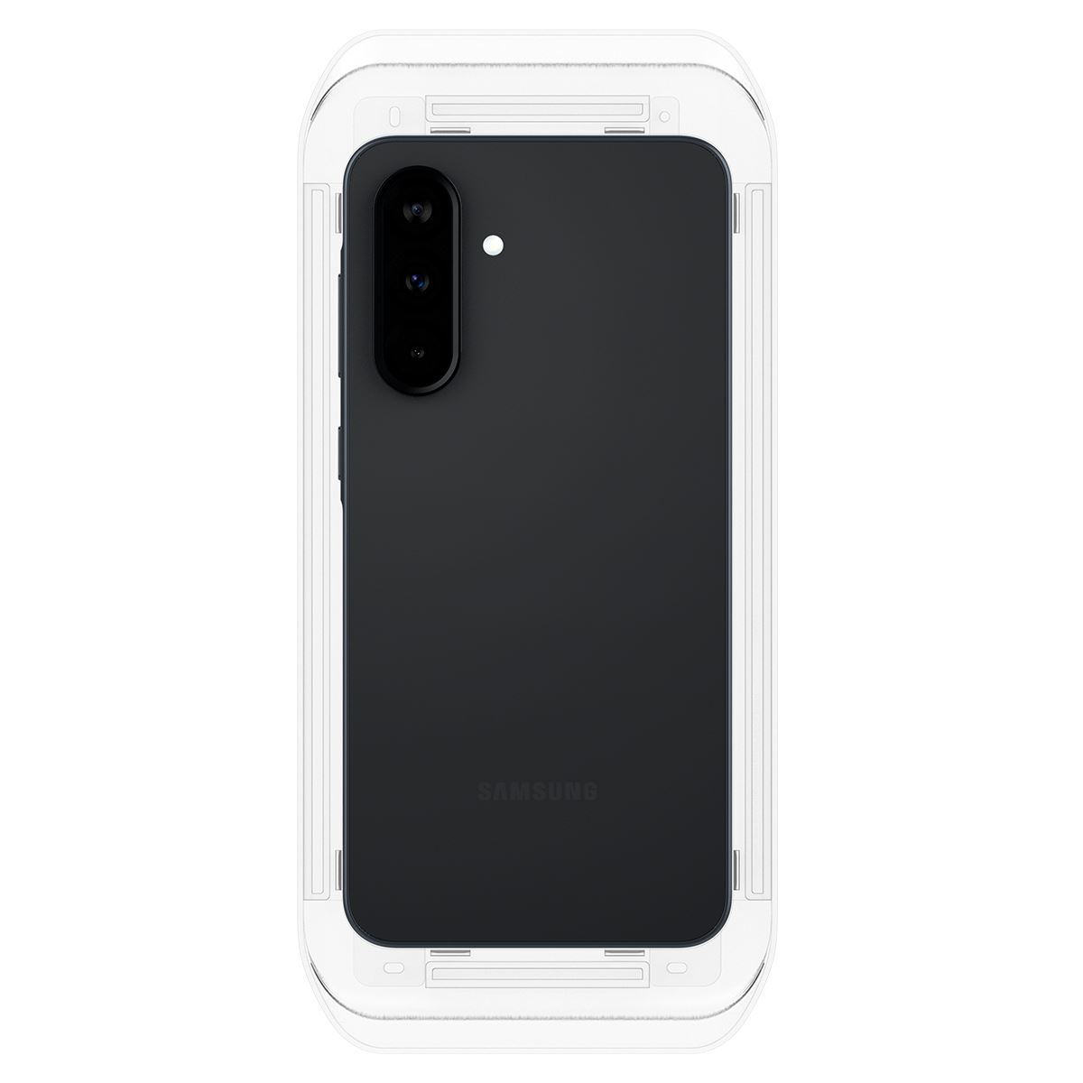 Spigen Glass tR EZ Fit 2 Pack, transparency - Samsung Galaxy A36 5G (7)