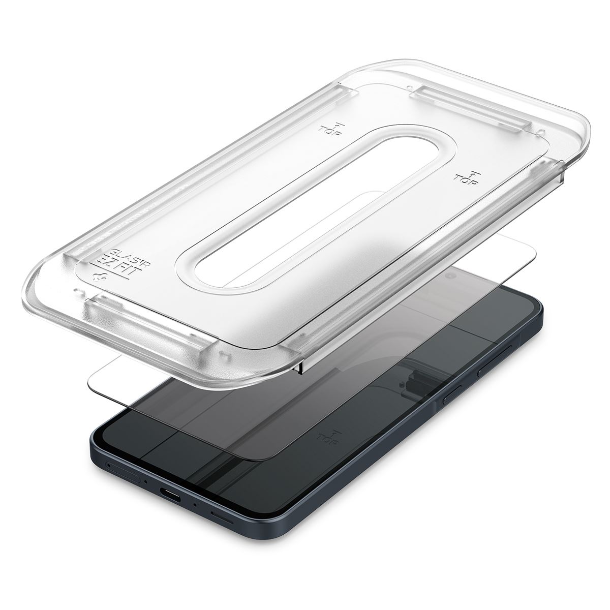 Spigen Glass tR EZ Fit 2 Pack, transparency - Samsung Galaxy A36 5G (8)