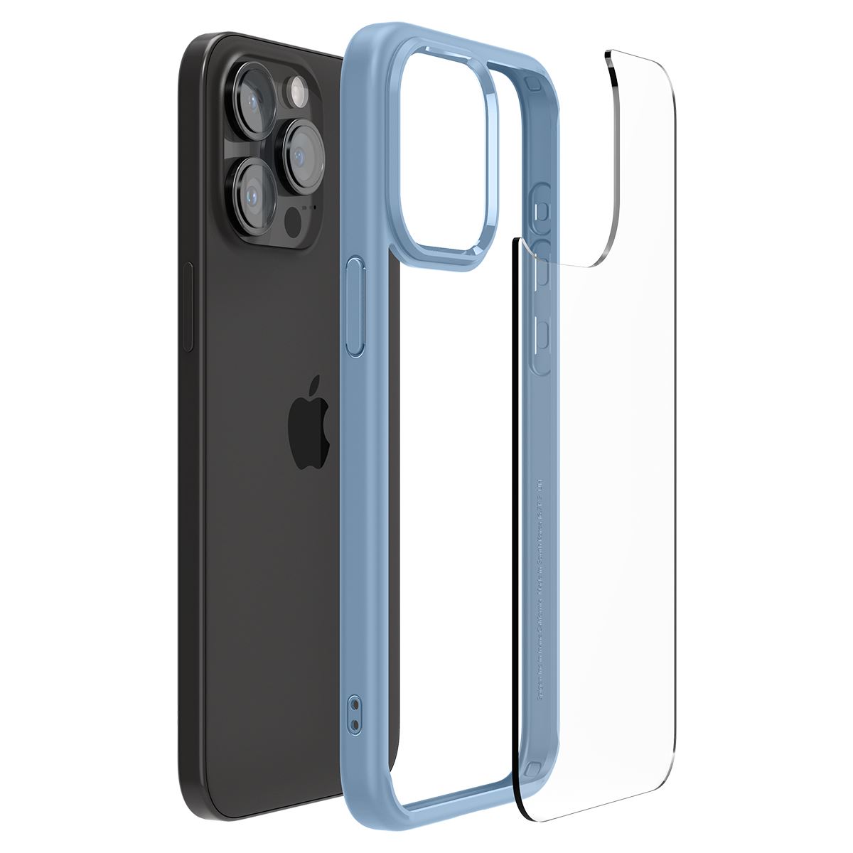 Spigen Crystal Hybrid, sierra blue - iPhone 15 Pro Max (8)