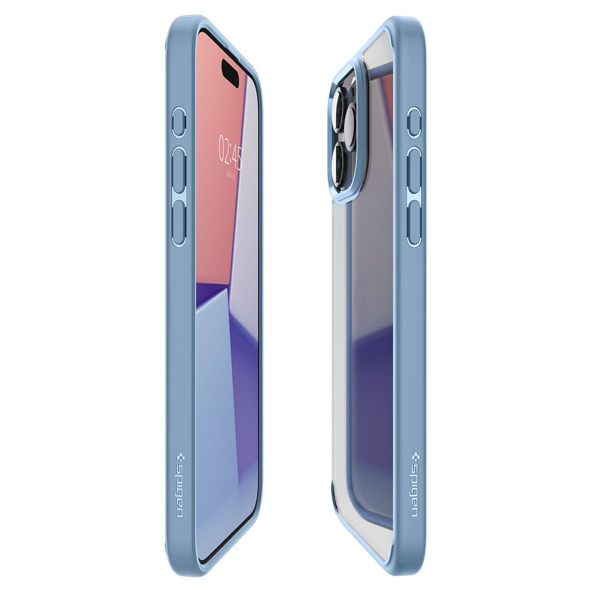 Spigen Crystal Hybrid, sierra blue - iPhone 15 Pro Max (9)