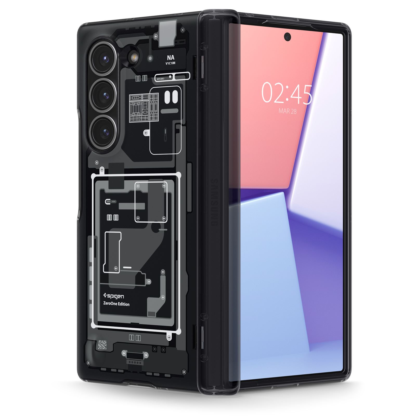 Spigen Ultra Hybrid Pro, zero one - Samsung Galaxy Z Fold6 (2)