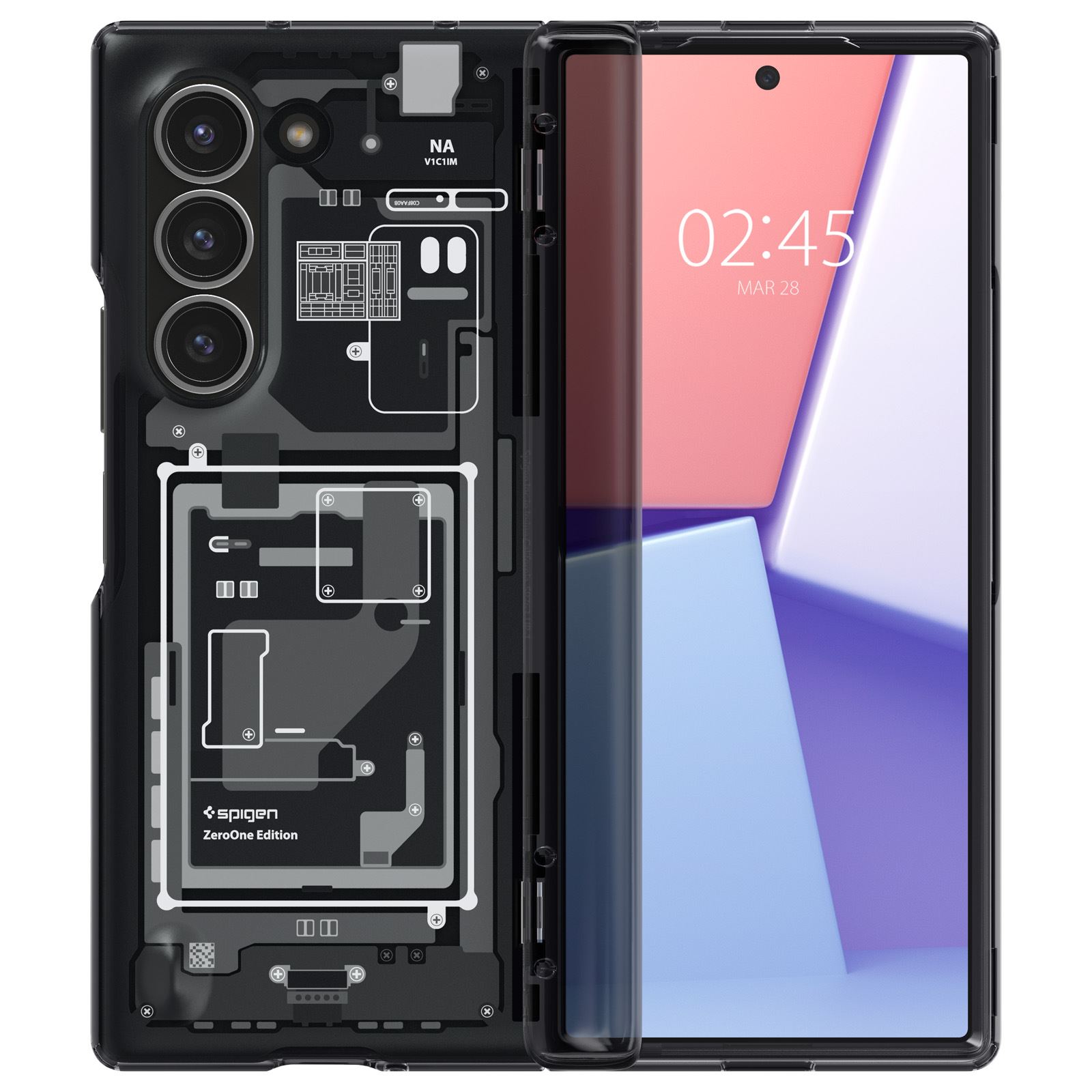 Spigen Ultra Hybrid Pro, zero one - Samsung Galaxy Z Fold6 (4)