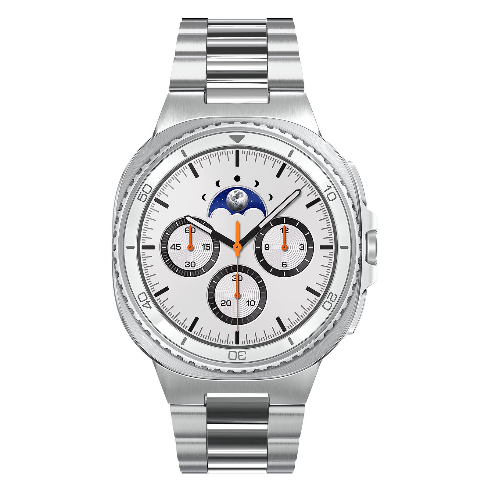 Spigen Modern Fit 316L, silver - Samsung Galaxy Watch 8 (40/44/46mm) (2)