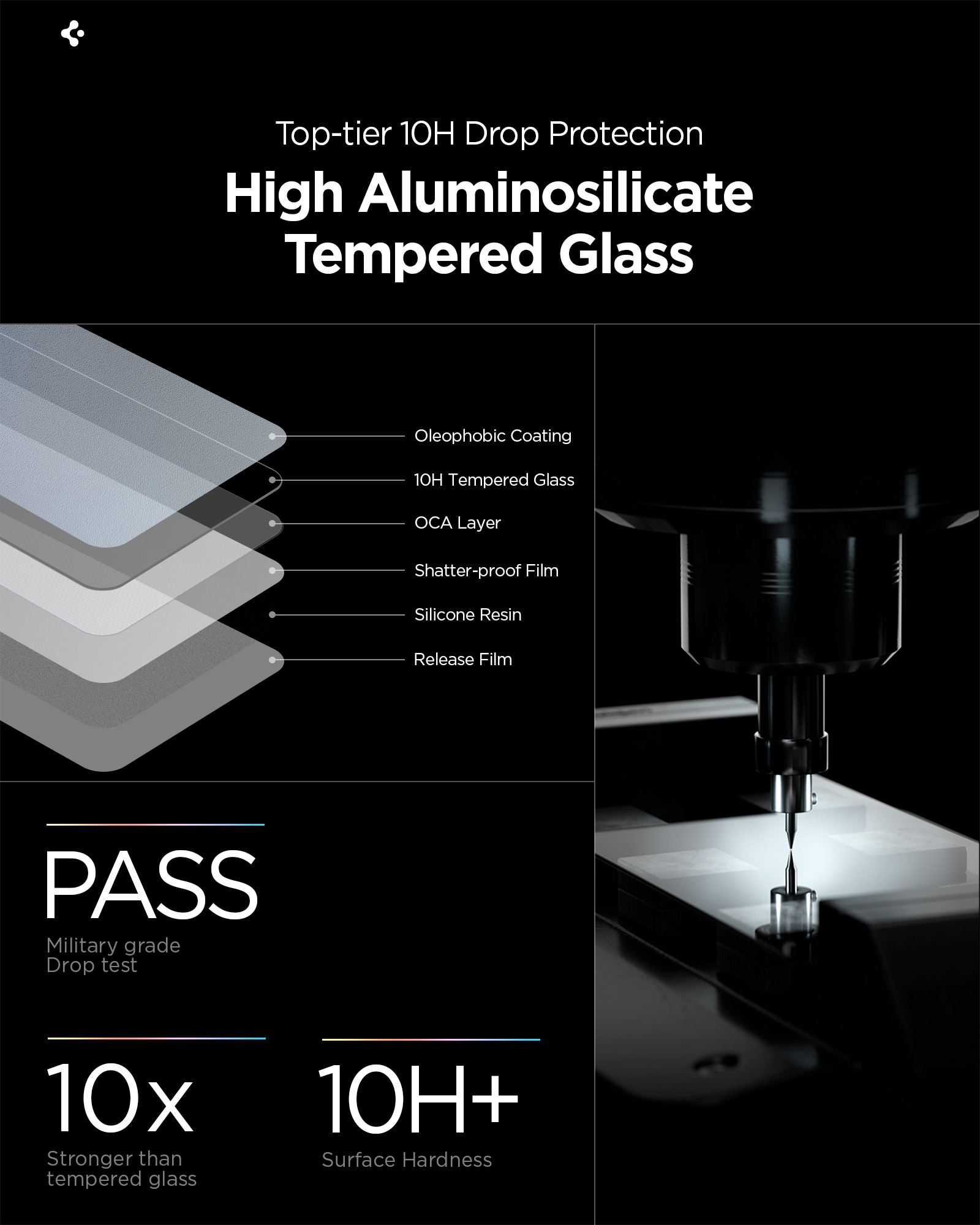 Spigen Glass tR EZ Fit Pro HD (Privacy) 2 Pack, transparency - Samsung Galaxy S26 (13)