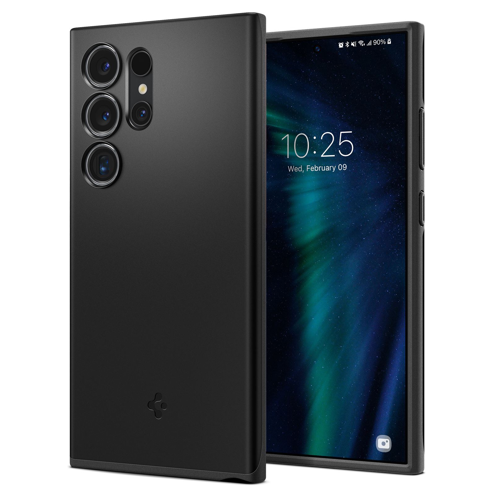 Spigen Thin Fit, black - Samsung Galaxy S24 Ultra
