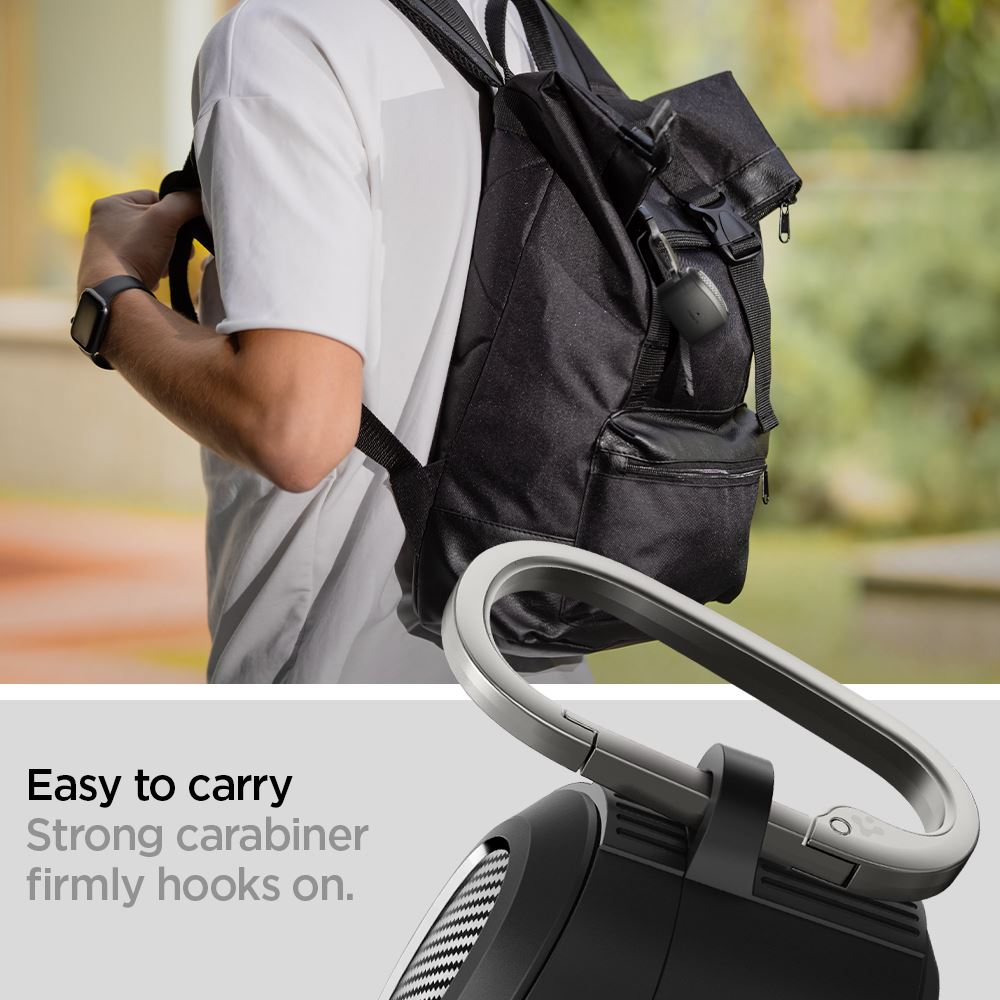 Spigen Rugged Armor, black - Sony WF-1000XM5 (16)