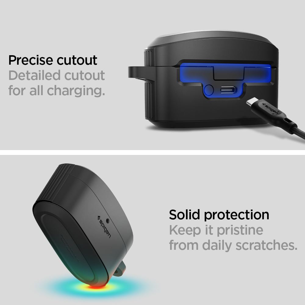 Spigen Rugged Armor, black - Sony WF-1000XM5 (19)