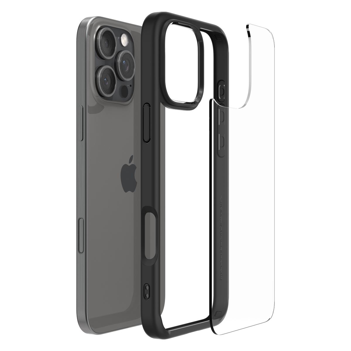 Spigen Ultra Hybrid, matte black - iPhone 16 Pro (7)