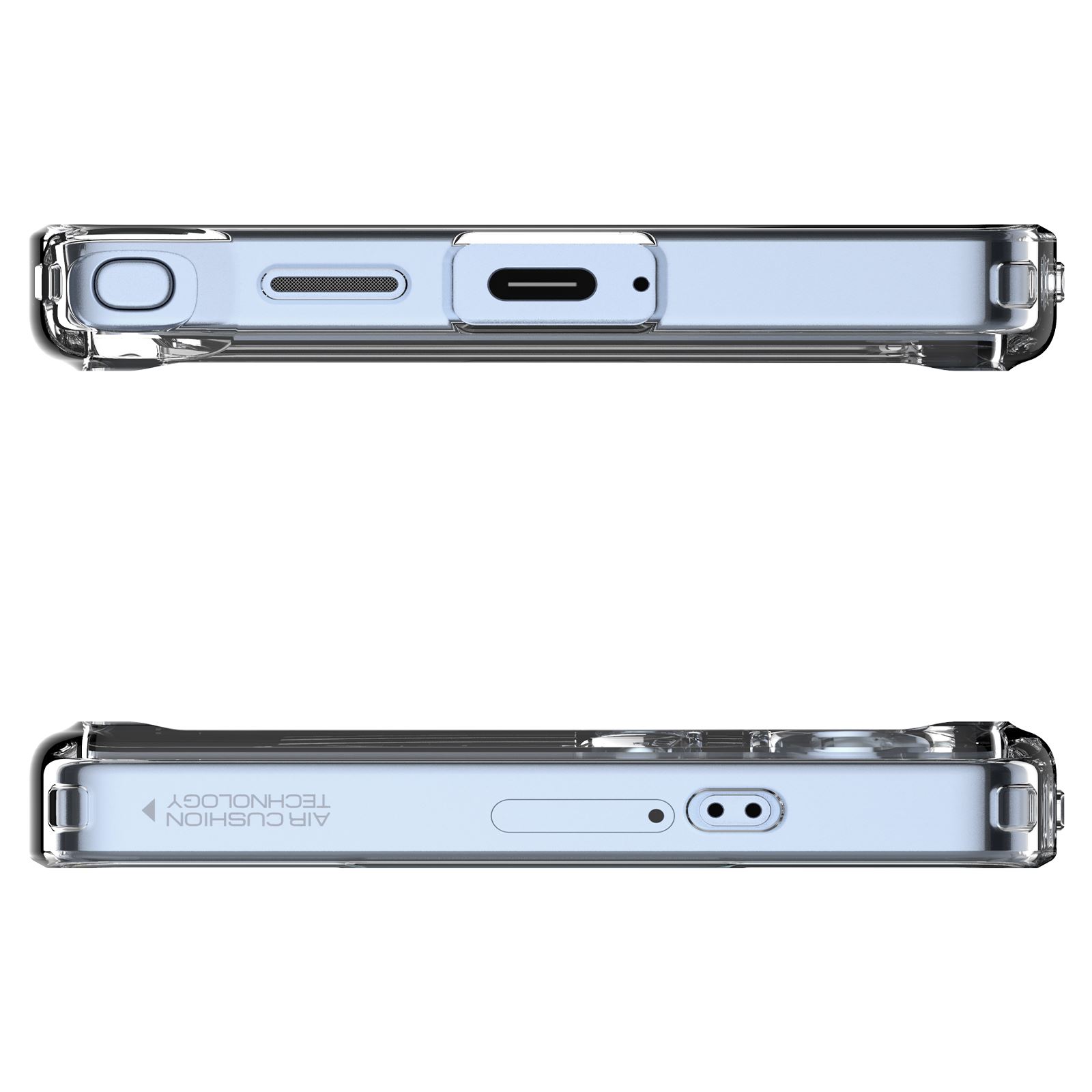 Spigen Ultra Hybrid S MagSafe, clear white - Samsung Galaxy S25 Ultra (6)