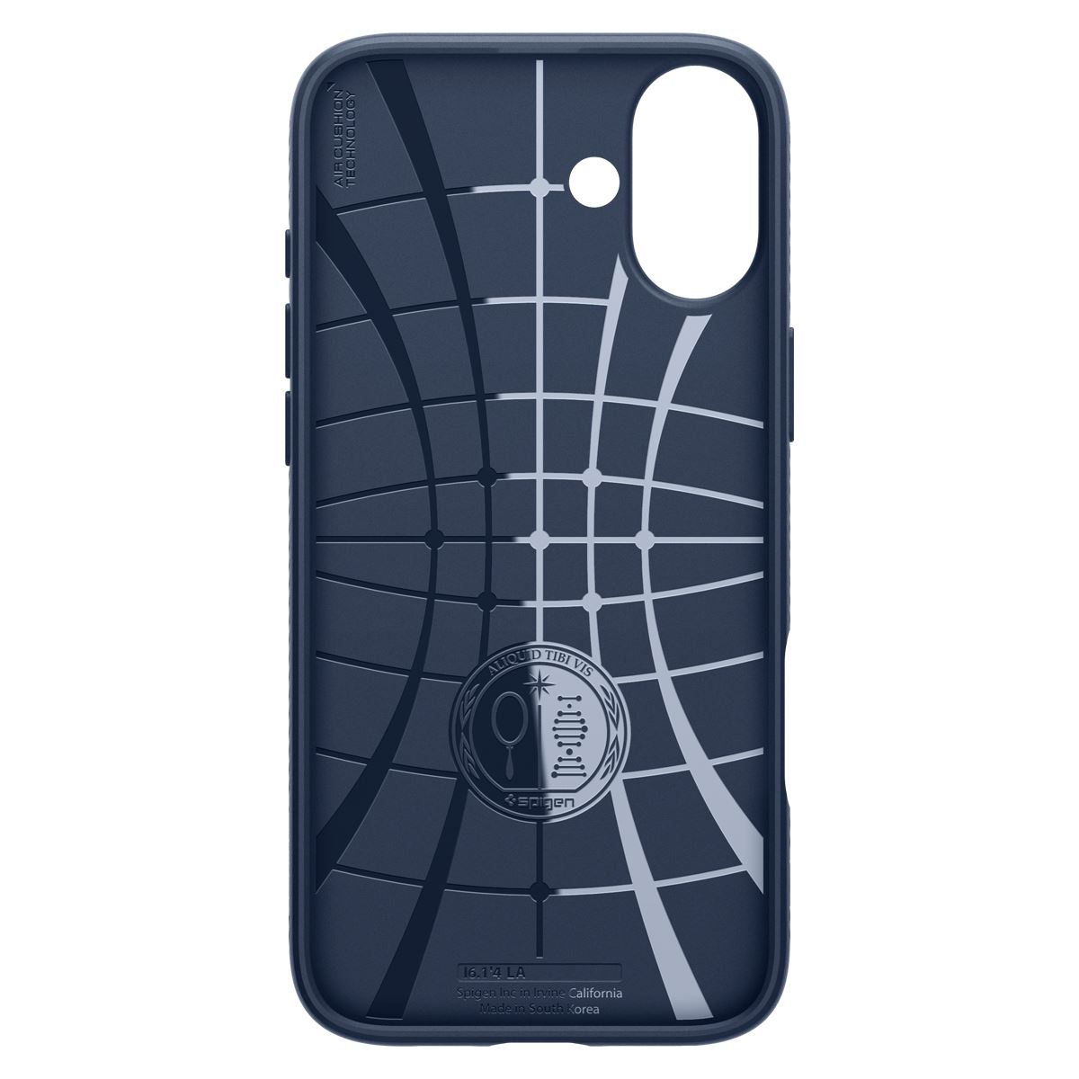 Spigen Liquid Air, navy blue - iPhone 16 (4)