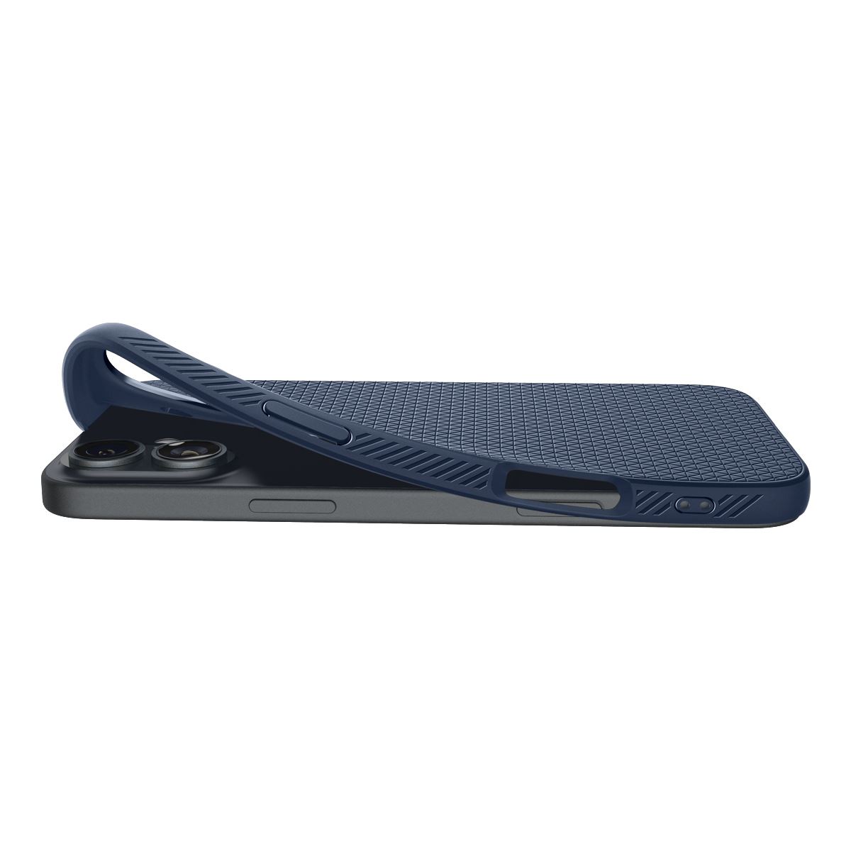 Spigen Liquid Air, navy blue - iPhone 16 (8)