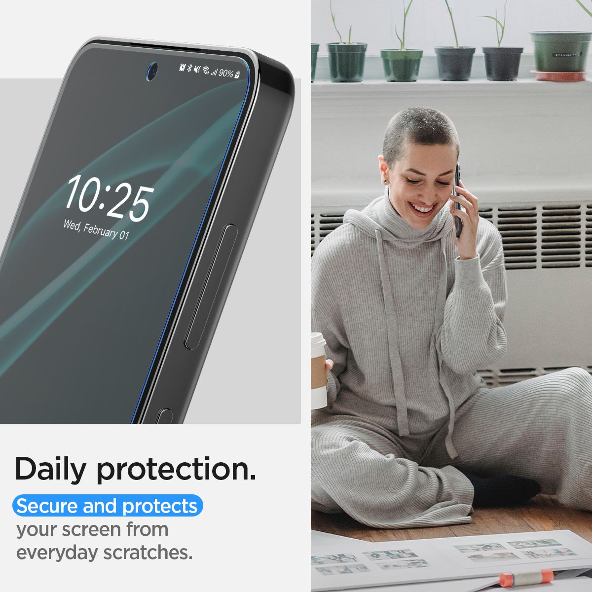 Spigen Neo Flex Solid HD Transparency 2 Pack - Samsung Galaxy S24+ (12)