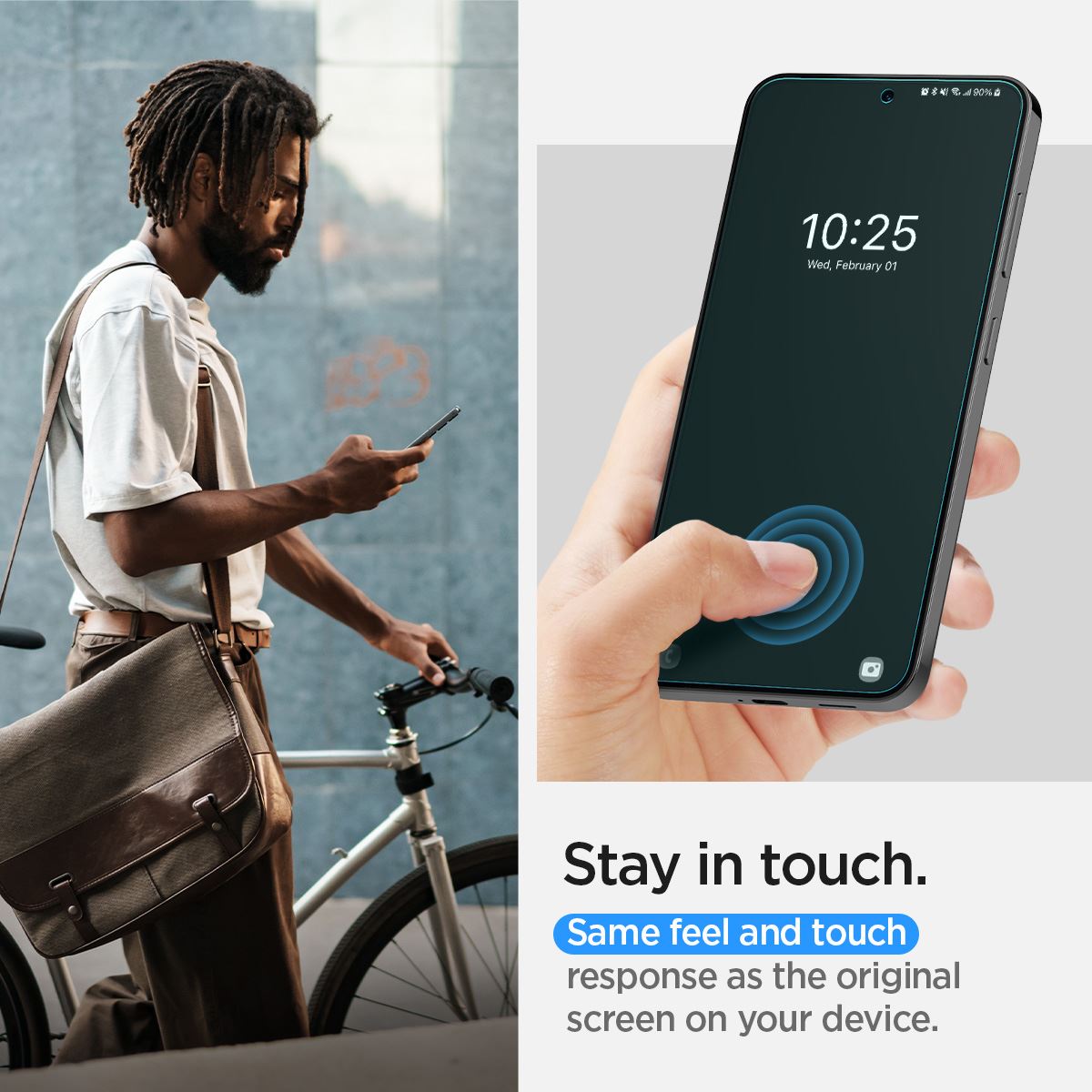 Spigen Neo Flex Solid HD Transparency 2 Pack - Samsung Galaxy S24+ (14)