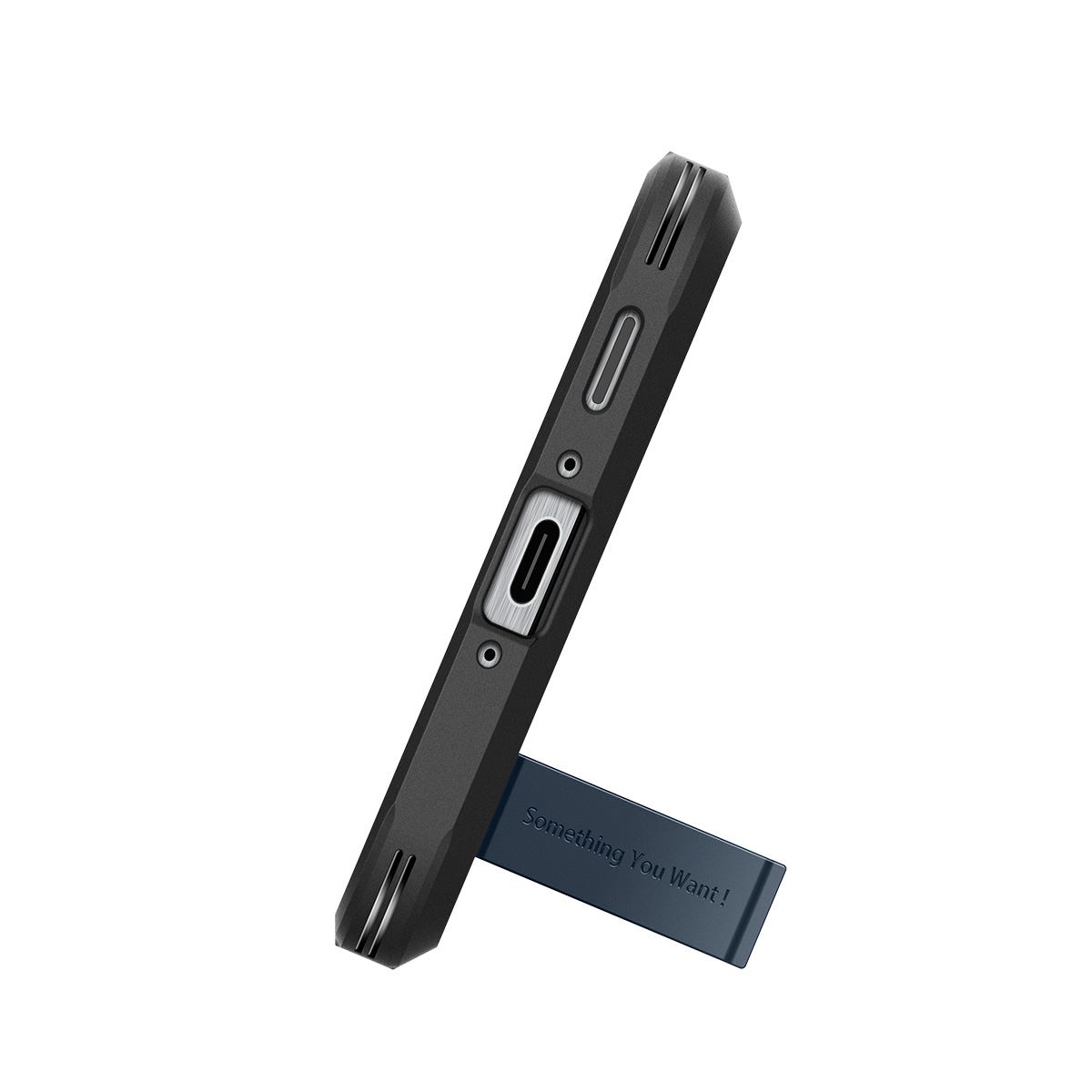 Spigen Tough Armor, metal slate - Samsung Galaxy A56 5G (8)